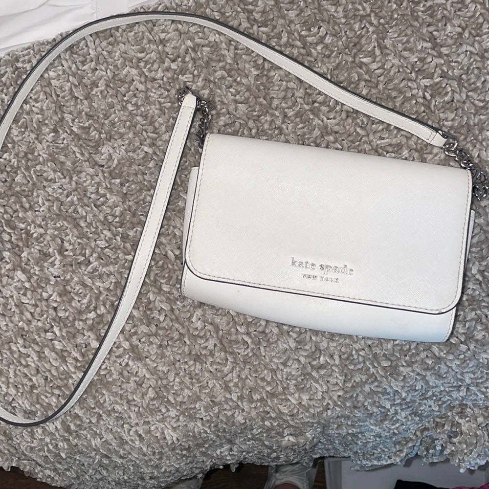 Kate Spade White Crossbody